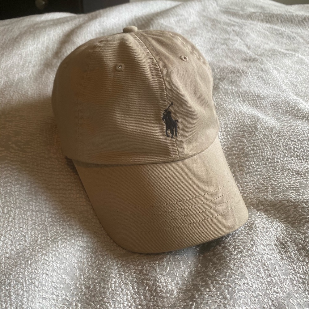 Polo Ralph Lauren Tan Twill Strapback